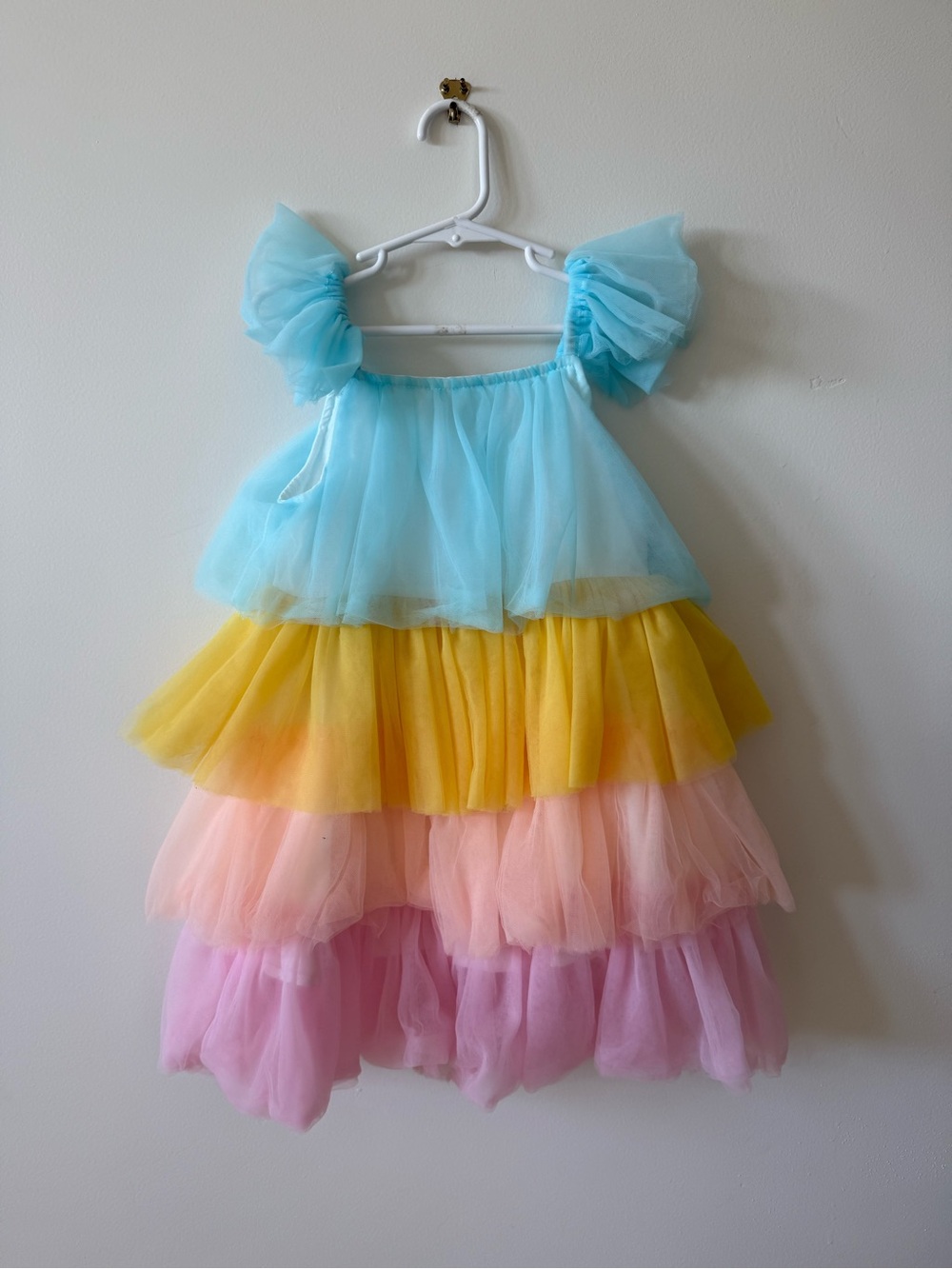 Lola + The Boys tiered tulle dress